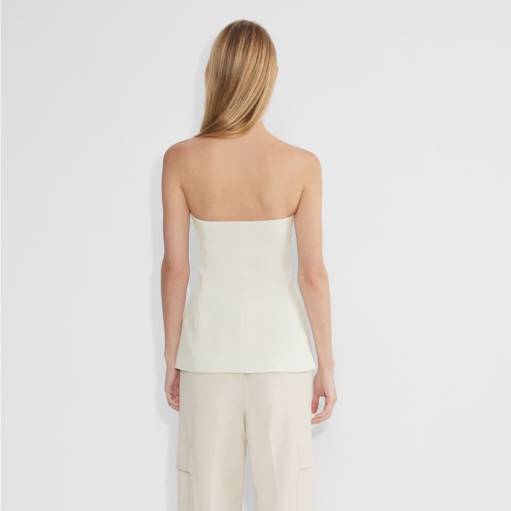 Babaton Insider Tube Top - White Size 10 - Picture 2 of 8